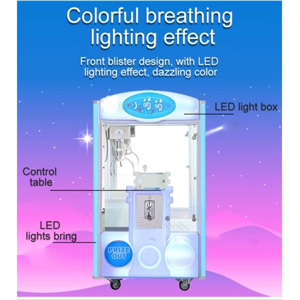 Commercial Coin Operated Arcade Machines Mini Claw Little Cute Game Gift Machine
