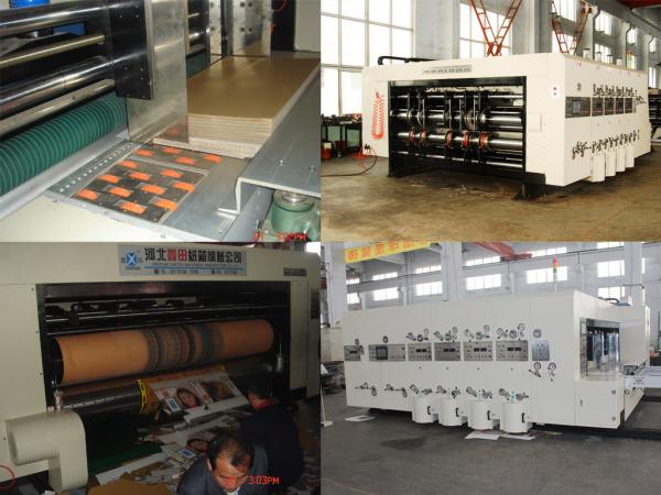 Quality High Speed Automatic  Carton Box Making Machine Printing Slotting Die-Cutter 220 Pcs/Min for sale