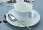 SGS White Stackable Ceramic Mug Cup With Handle