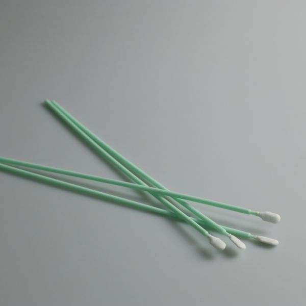 250mm PP Long Handle Lint Free Dacron Swabs Cleaning Stick For Electronics