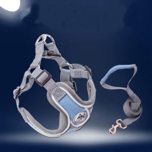 China Small Medium Sized Reflective Vest Type Dog Traction Rope Anti Break Off wholesale