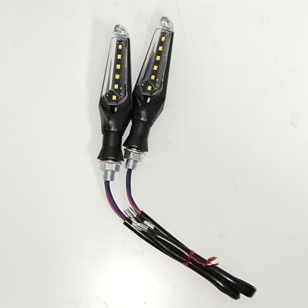 Motorcycle Universal LED Crystal With Wires Light Bulb Accessories