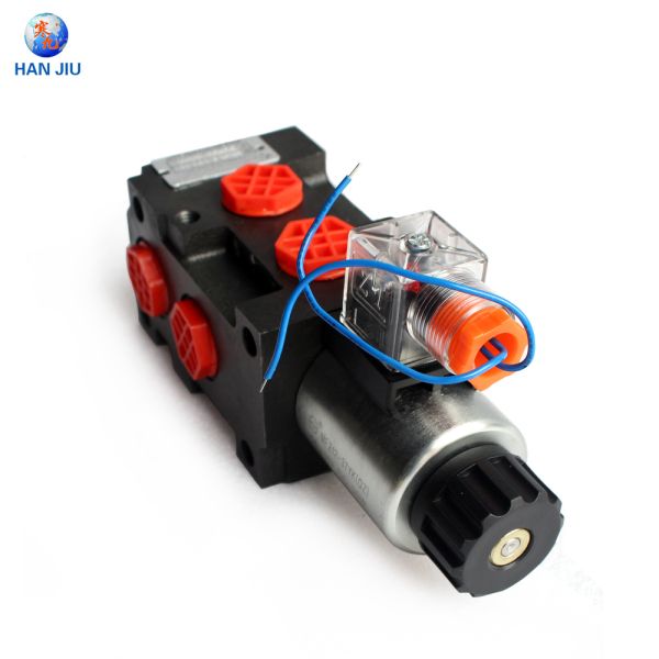 2 Levers Hydraulic Directional Control Valve 23gpm Air Manual Flow Rate Control Valve