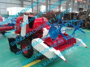 China mini paddy combine harvester with Tyre wheel wholesale