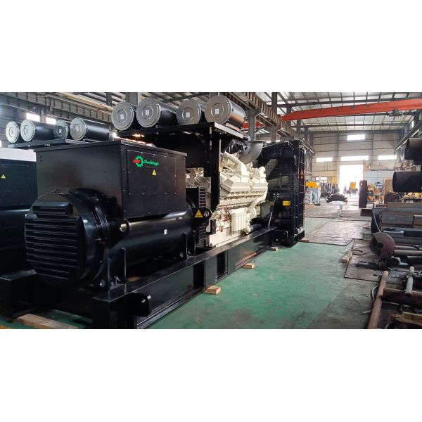1600kw 11kv Three Phase Diesel Generators 4 Cycle In Line 16 Cylinder