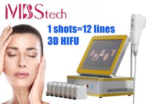 China Beauty Spa Facial Body Lifting 12 Lines 3D HIFU RF Machine on sale