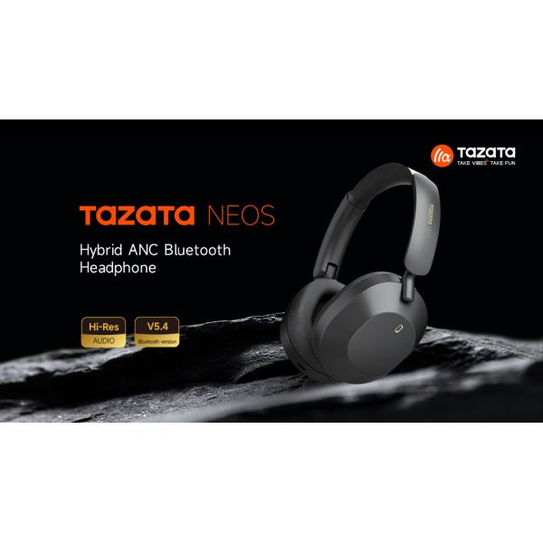 TAZATA NEOS: Elevate Your Audio Experience with this headphone -42 DB Depth of Noise Reduction