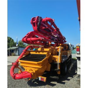 Used 21m Hydraulic Truck Mounted Concrete Pump Remanufactured 2013 SANY