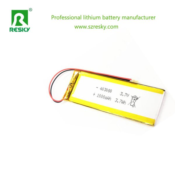 Digital Lithium polymer battery cell 304045 3.7V 500mAh Lipo Battery with PCB