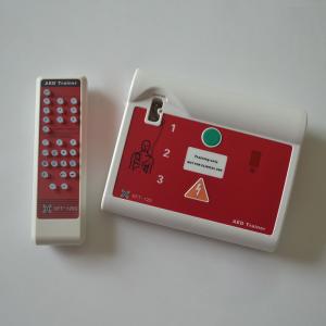China Red Hand Held Automated Electronic Defibrillator With Defibrillation Button wholesale