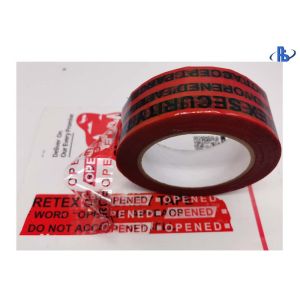 Buy cheap Custom Logo Acrylic Adhesive Tamper Proof Security Tape from wholesalers
