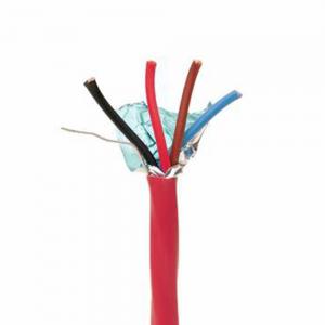 China PE Moistureproof Cable For Smoke Alarms , Alkali Resistant Fire Alarm Red Wire on sale