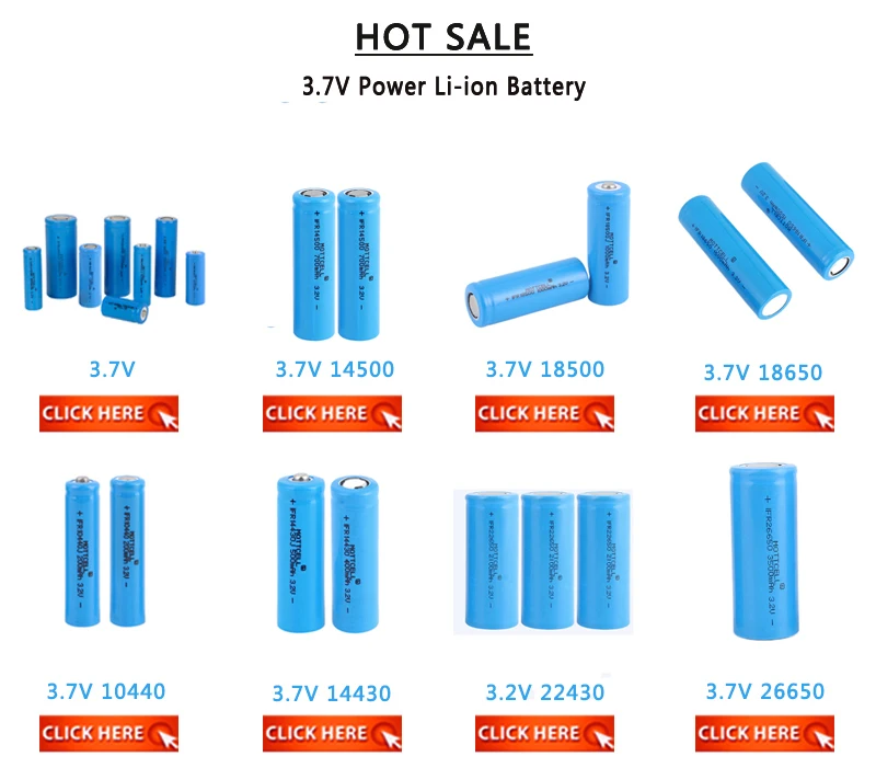 22430 High Temperature Lithium Battery Rechargeable Lithium Ion 3.7 Volt Battery