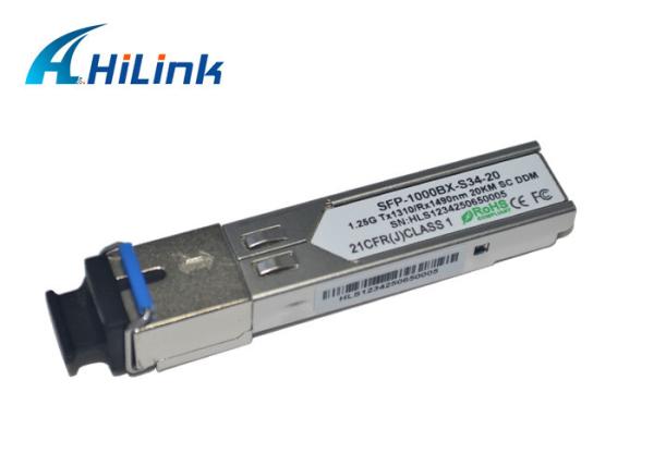 Quality Single Mode Fiber SFP Transceiver Module Bidirectional 1490nm SC Connector for sale