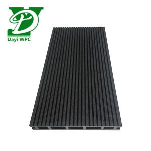 China Waterproof Modern Wood Plastic Composite Bevel Decking wholesale