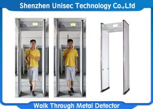 China 6/12/18/24 Zones Arch Door Metal Detector Security Check In Railway Station on sale