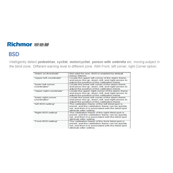RCM-DVS2A 2024 England DVS System with GPS 4G WIFI Optional Double BSD Dashcam MDVR