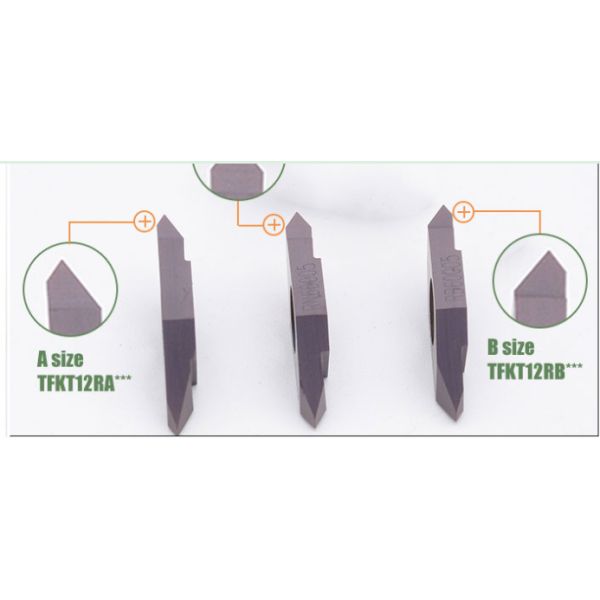 TKFT Series Wear Resistance Carbide Lathe Insert Indexable Carbide Inserts TKFT12R6001