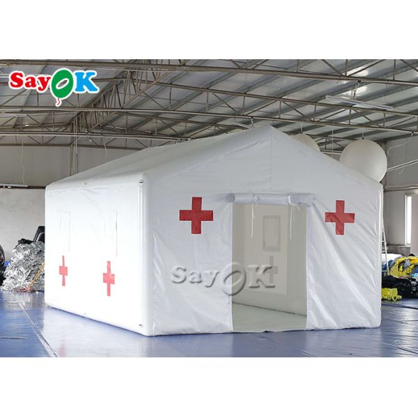 Inflatable Emergency Tent Waterproof Airtight Inflatable Hospital Tent For Medical Urgency