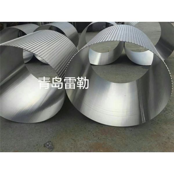 Ss316l Stainless Steel Well Screens , Profile Wire Screen For Separation