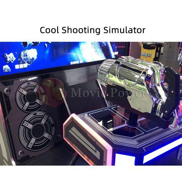 Amusement Coin Operated 3D Screen Arcade Gun Shooting Game Machine