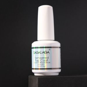 China Scratch Resistant Nail Tempered Gel Polish Base and Private Label High Quality Top Coat Gel Polish Bulk wholesale
