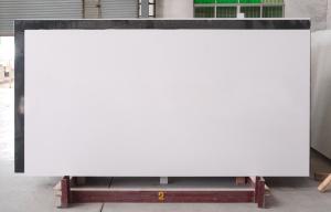 China Engineering Super White Artificial Quartz Kitchen Countertop With SGS NSF wholesale