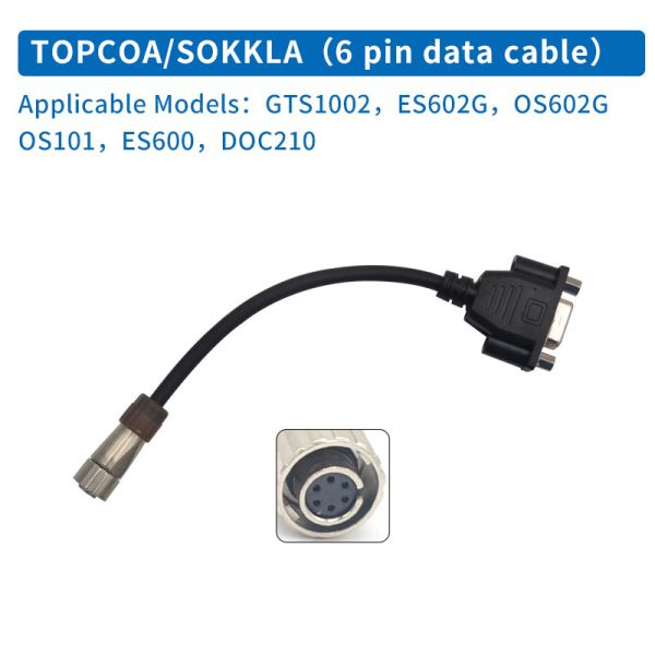 Universal Total Station Serial RS232 Port Compatible Bluetooth Adapter for TOP CON LEICA SOKKIA NIKON SOUTH Hi-Target