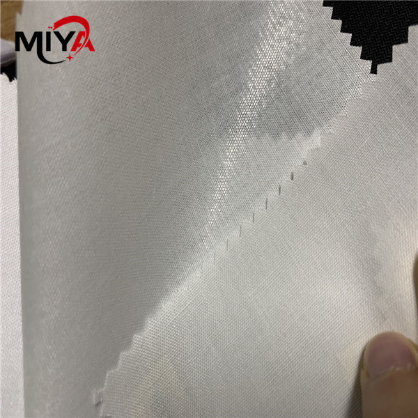 Shirt Collar Fusing Lining Fabric Cotton Polyester Material