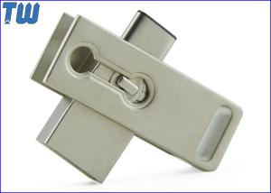 Rectangle Rotating USB 3.1 USB-C Dual Usb Port Usb 3.0 Flash Memory