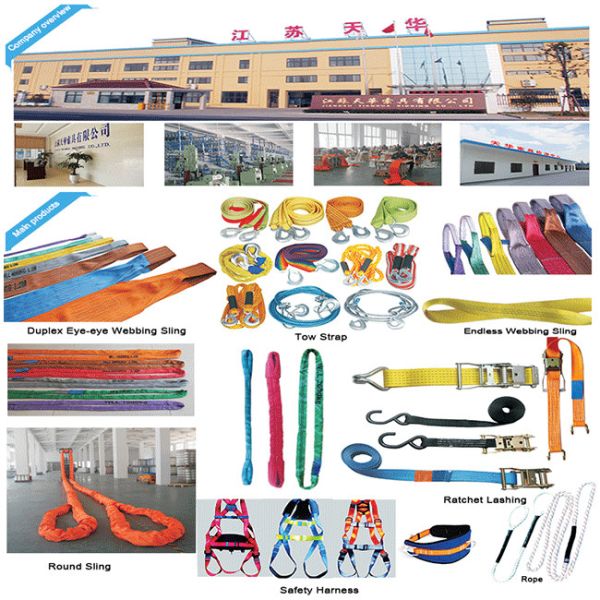 Non Aging Flat Kevlar Synthetic Webbing Lifting Sling