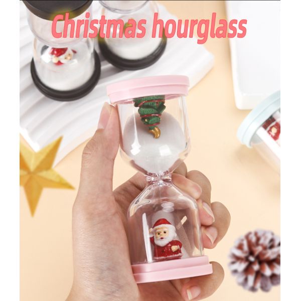 One Minute Kids Sand Timer Mini 1/3/5/10/15/30/60 Pink Christmas Hourglass Minutes Sand Watch