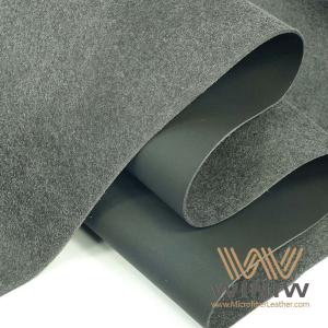 China Nonwoven Custom Automotive Faux Leather Fabric Durable Microfiber Upholstery wholesale