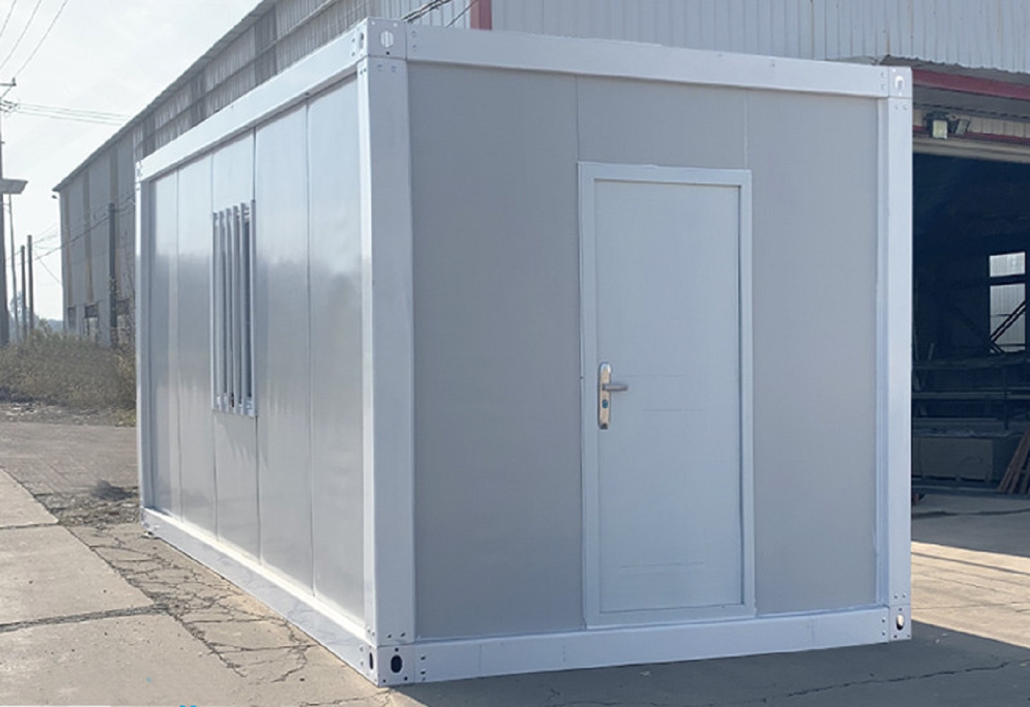 Galvanized Steel Frame Expandable Container House For Sand Dredger Machine