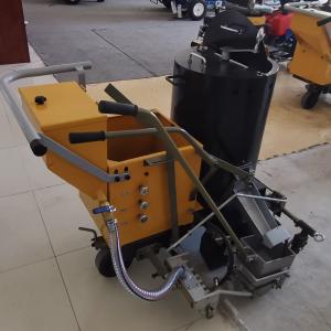 China Hand Pushing Thermoplastic Pavement Road Line Marking Equipment 125L Tank wholesale