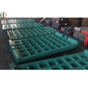 HRC50 Mn18Cr2 Fixed Stationary Swing Stone Jaw Crusher Plate