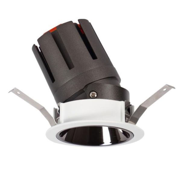 Aluminum Body 12w Recessed Mounted Downlight Dimmable