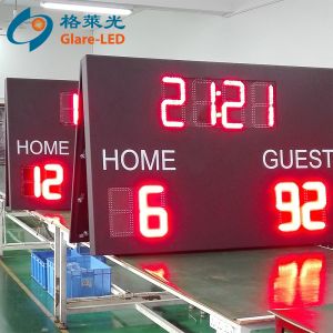 China High Brightness LED Scoreboard with Weatherproof Design and RF Remote Control for Sports Applications wholesale