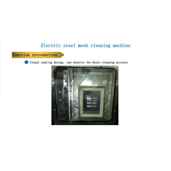 25KW Electric Steel Mesh Cleaning Machine for SMT 750x750mm