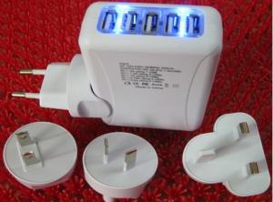 China Five-USB Wall Charger/Adaptor wholesale