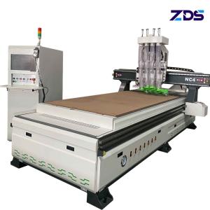 China 22.5kw Four Spindle High Speed Woodworking Engraver CNC Router For Wood MDF on sale