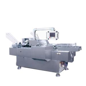 China Skin Care Products Facial Mask Auto Cartoner Machine Packaging Line Low Noise wholesale