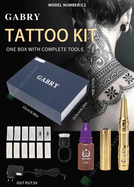 Quality Permanent Makeup Tattoo Gun Machine Kit Electric Microblading For Eyebrow for sale