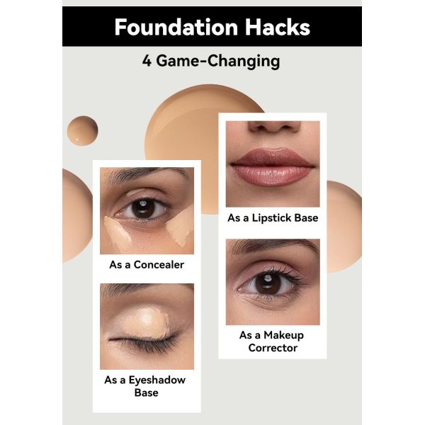 Wholesale High Quality Whitening Cream Private Label Makeup Liquid Foundation Full Coverage Waterproof for Women