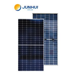China Longi Half Cut Monocrystalline 144 Cell Bifacial Solar Panel wholesale