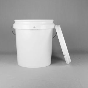 China Coating 5 Gallon Plastic Buckets Screen Printing Airproof on sale