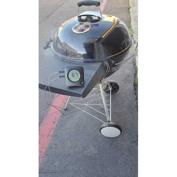 6 Meat Probe Wireless Meat Thermometer Cooking Food Meat Thermometer Wireless for Smoker BBQ Grill Thermometer