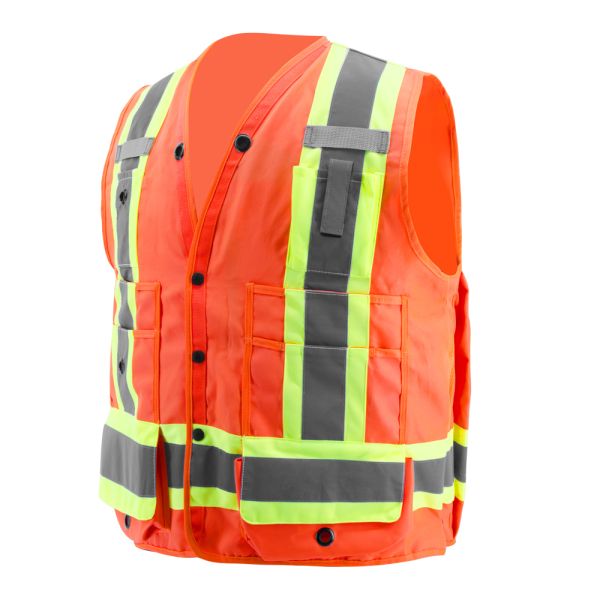 9xl 4xl 5xl High Visibility Safety Vest Two Tone Childrens High Vis Jackets With Logo