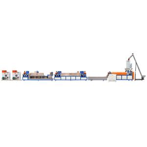 Automatic PP Strapping Roll Making Machine Band Extruder For Sandwich