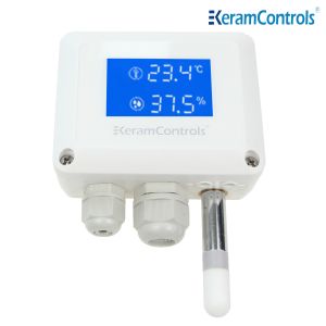 China 4-20mA LCD Display Temp Humidity Transmitter For Greenhouse wholesale